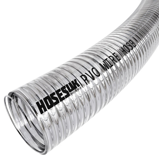 PVC Wire Reinforced Clear Hose PVC Hoses Hoses UK